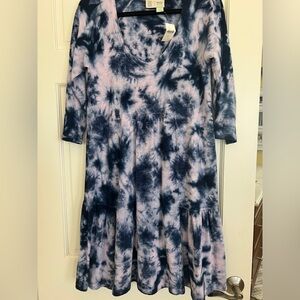 NWT Anthropologie(Saturday Sunday) tie dye dress